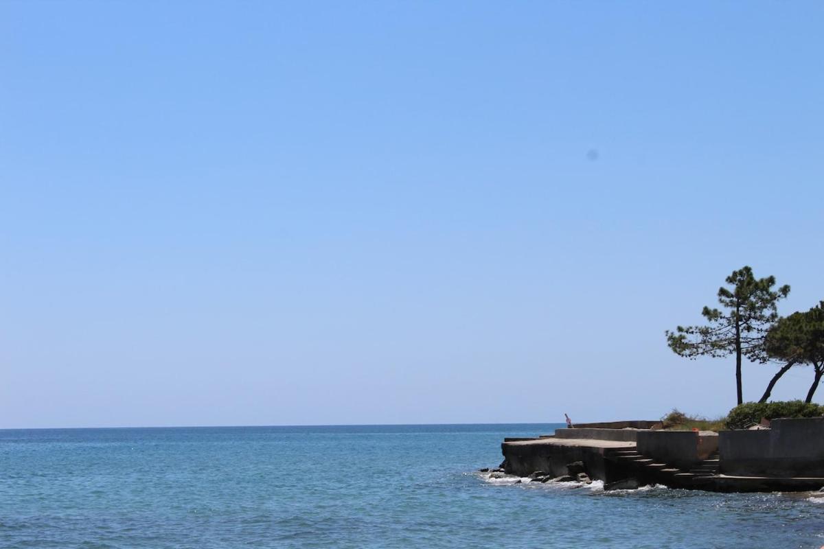 サン・ニコラオ Bord de mer, pieds dans l'eau, vue panoramiqueヴィラ エクステリア 写真